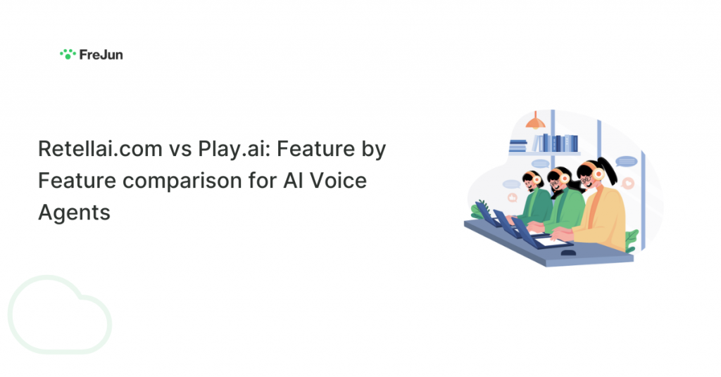 Retellai.com vs Play.ai: Feature by Feature comparison for AI Voice Agents
