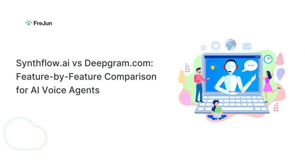 Synthflow.ai vs Deepgram.com: Feature-by-Feature Comparison for AI Voice Agents