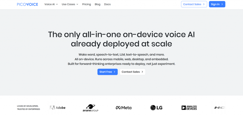 Picovoice AI