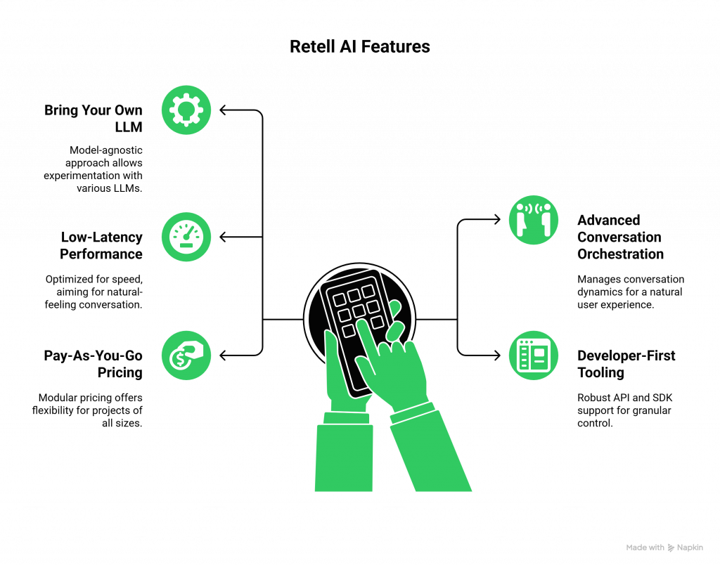 Features of Retell AI