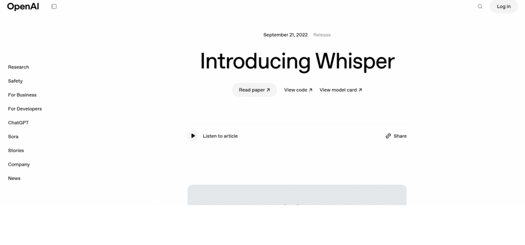 OpenAI Whisper