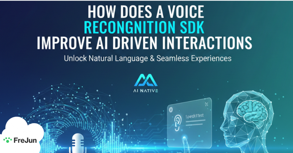 How Does a Voice Recognition SDK Improve AI Driven Interactions