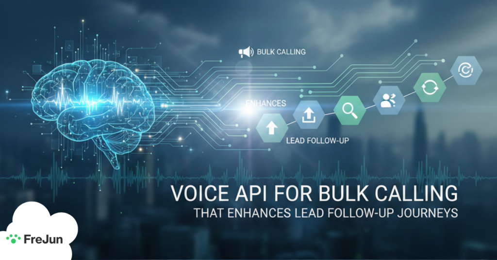 Voice API for Bulk Calling That Enhances Lead Follow-Up Journeys