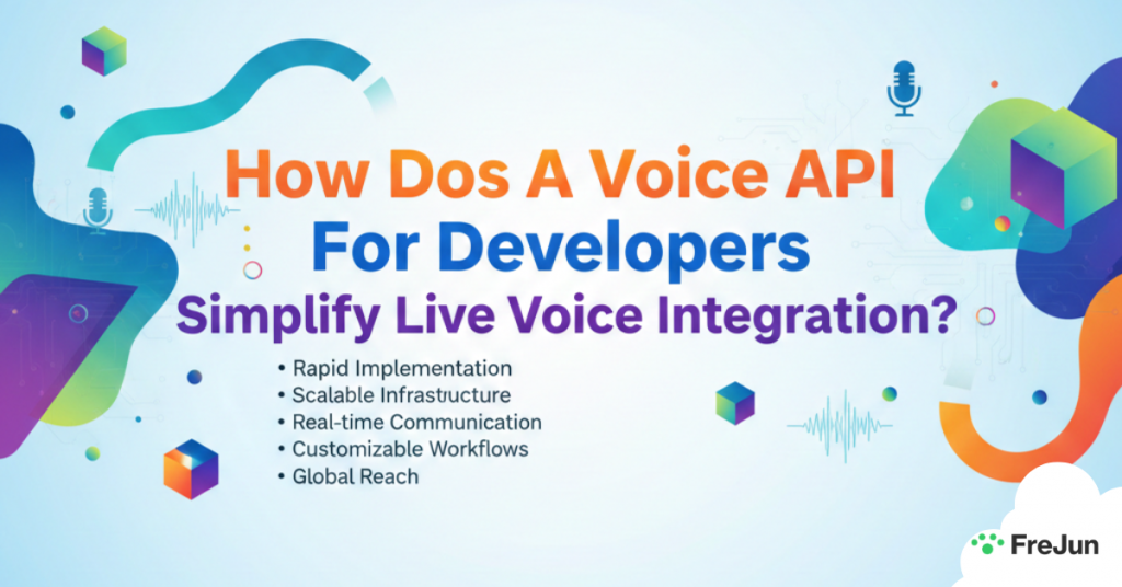 How Does a Voice API for Developers Simplify Live Voice Integration?