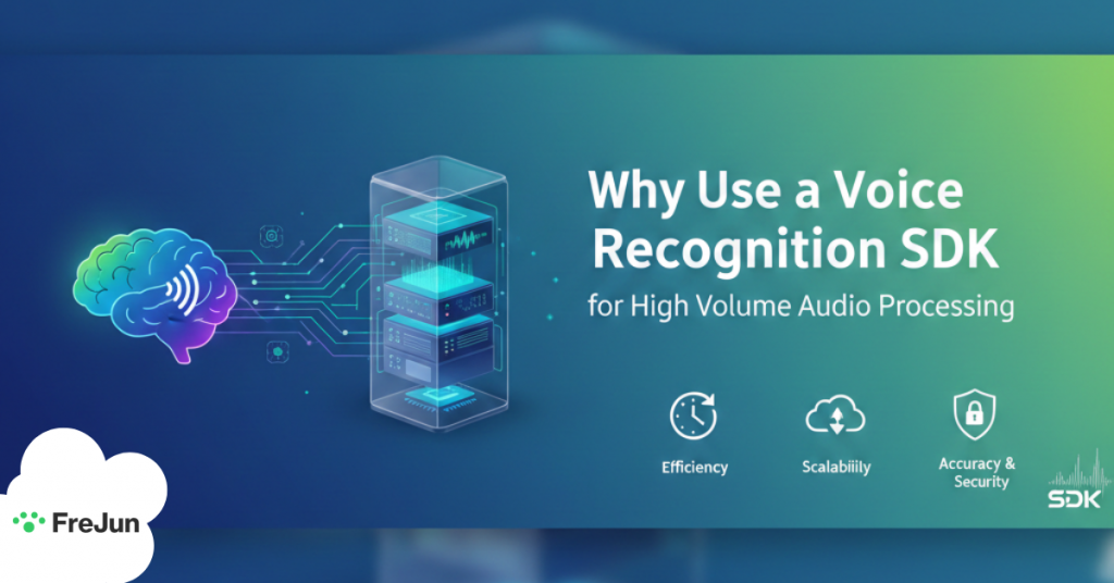 Why Use a Voice Recognition SDK for High Volume Audio Processing