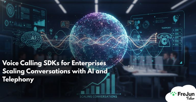 Voice Calling SDKs for Enterprises Scaling Conversations with AI and Telephony