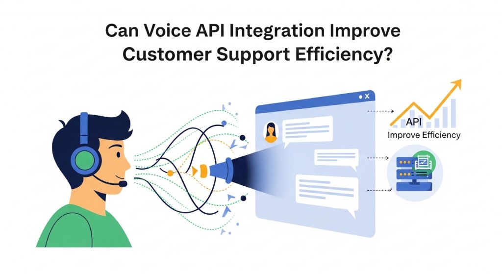 Can Voice API Integration Improve Customer Support Efficiency?