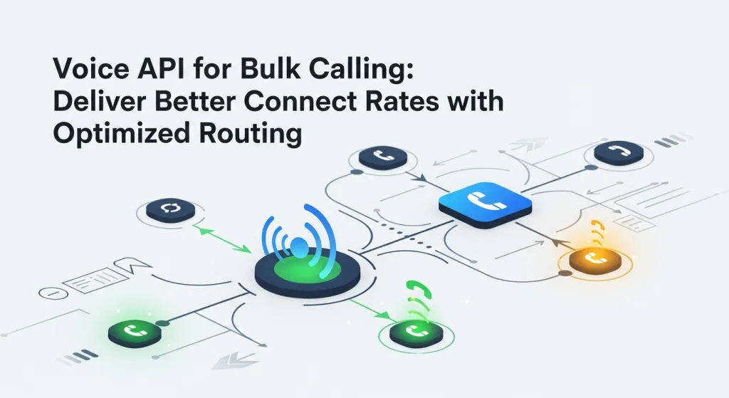 Deliver Better Connect Rates with Optimized Routing with Voice API for Bulk Calling
