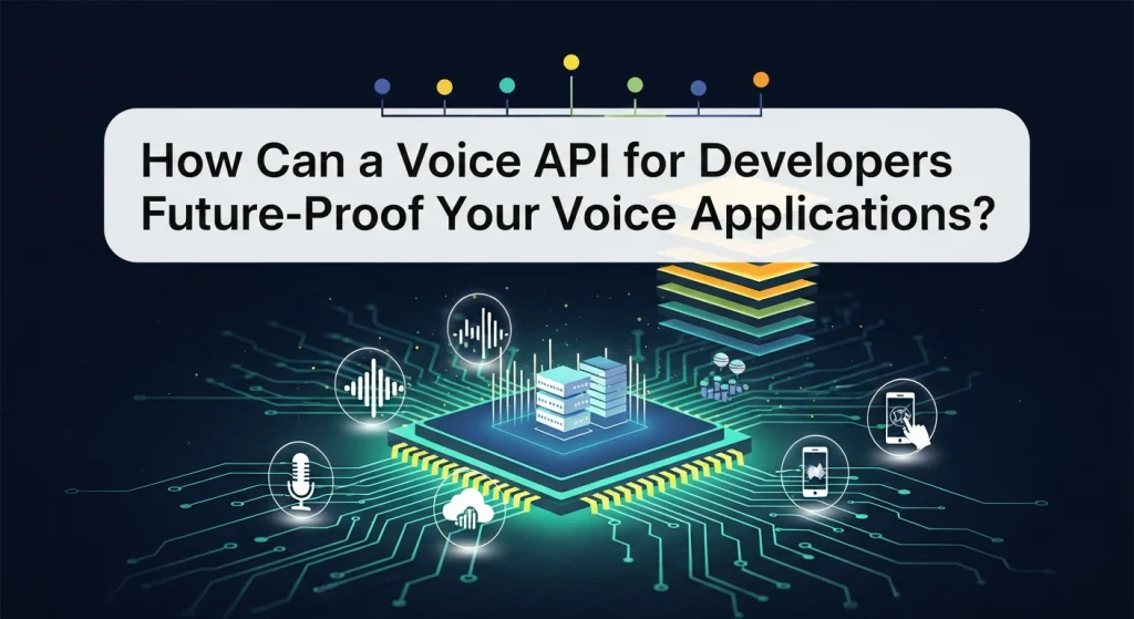 How Can a Voice API for Developers Future-Proof Your Voice Applications?
