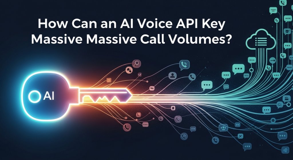 How Can an AI Voice API Key Handle Massive Call Volumes?