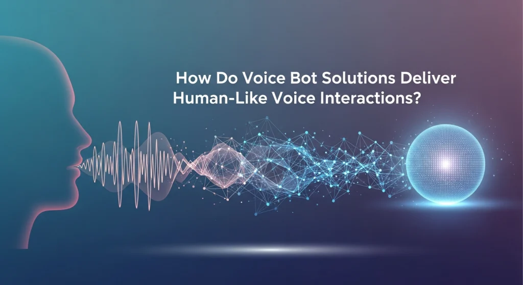 How Do Voice Bot Solutions Deliver Human-Like Voice Interactions?