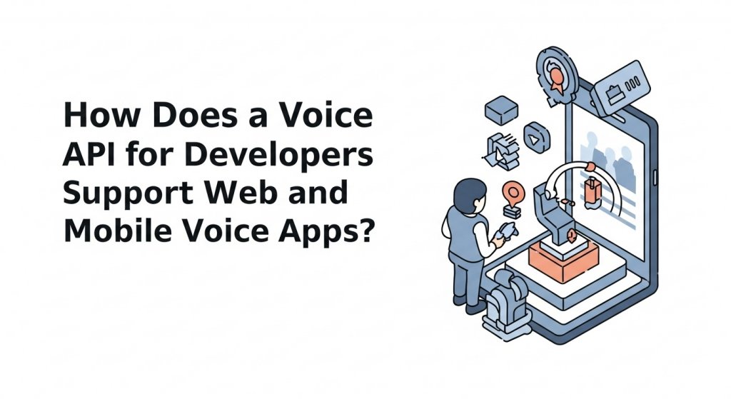 How Does a Voice API for Developers Support Web and Mobile Voice Apps?