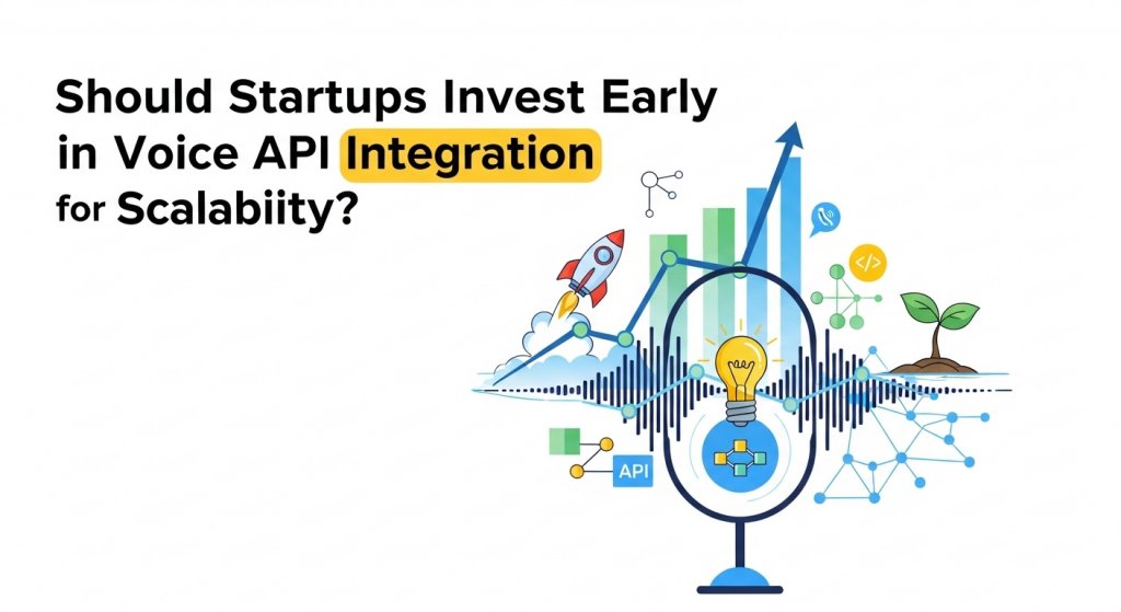 Should Startups Invest Early in Voice API Integration for Scalability?