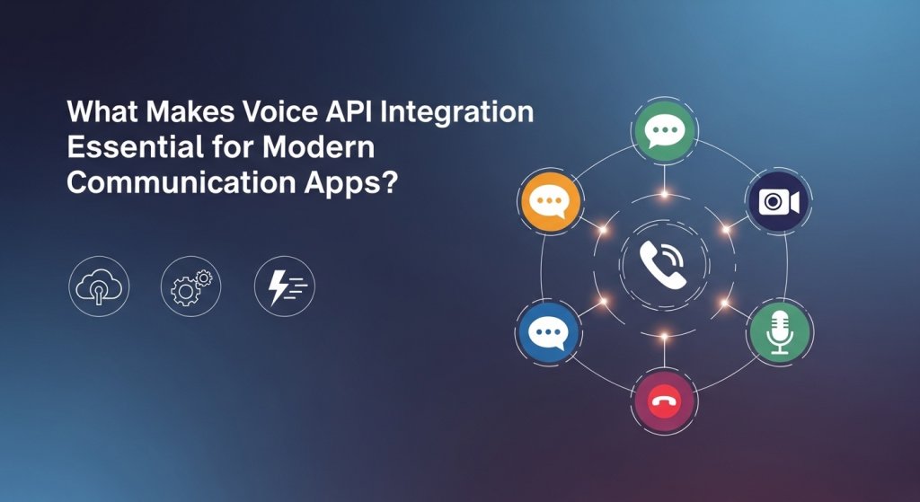 What Makes Voice API Integration Essential for Modern Communication Apps?