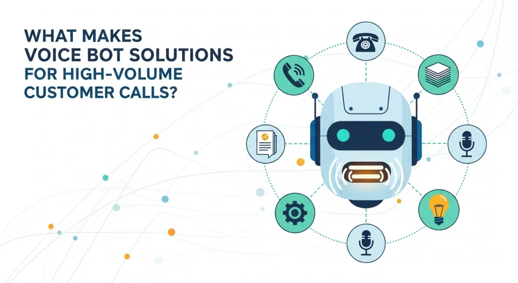 What Makes Voice Bot Solutions Effective for High-Volume Customer Calls?