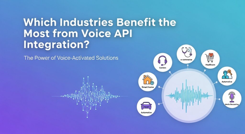 Which Industries Benefit the Most from Voice API Integration?