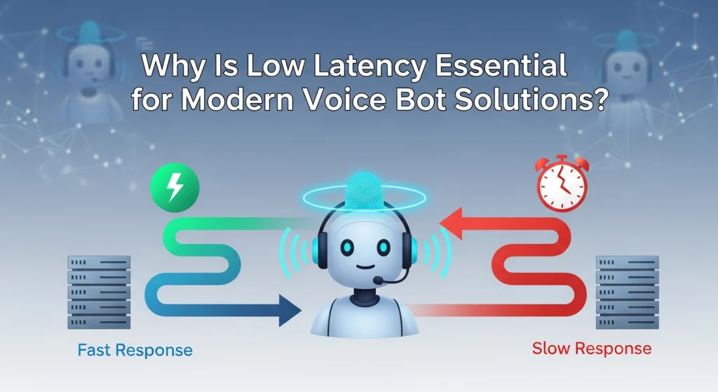 Why Is Low Latency Essential for Modern Voice bot Solutions?