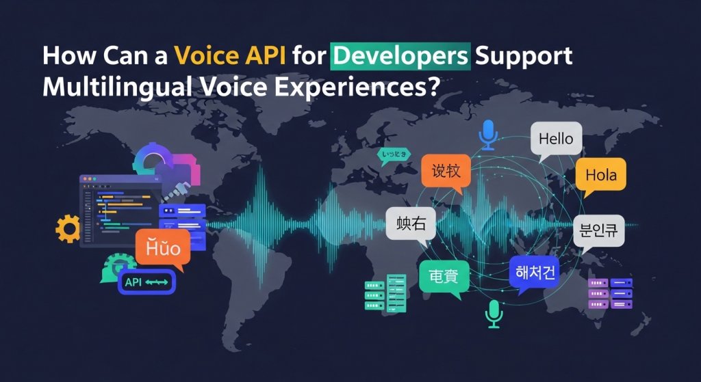 How Can a Voice API for Developers Support Multilingual Voice Experiences?