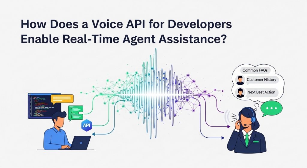 How Does a Voice API for Developers Enable Real-Time Agent Assistance?