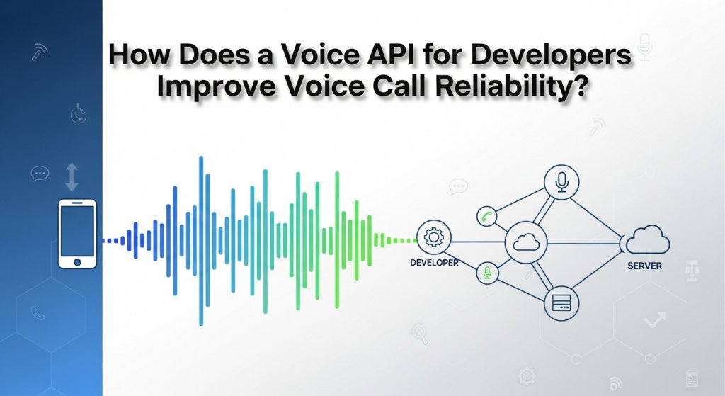 How Does a Voice API for Developers Improve Voice Call Reliability?