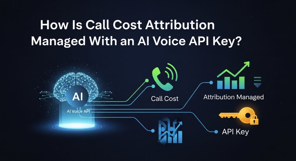 How Is Call Cost Attribution Managed With an AI Voice API Key?