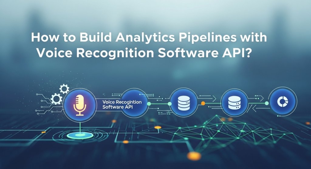 How to Build Analytics Pipelines with Voice Recognition Software API?