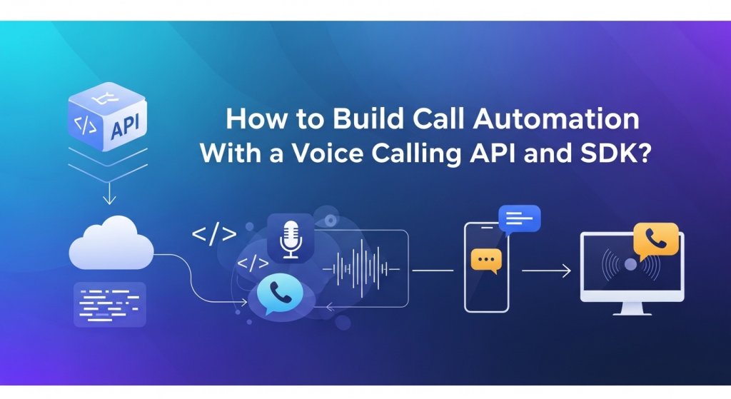 How to Build Call Automation With a Voice Calling API and SDK?