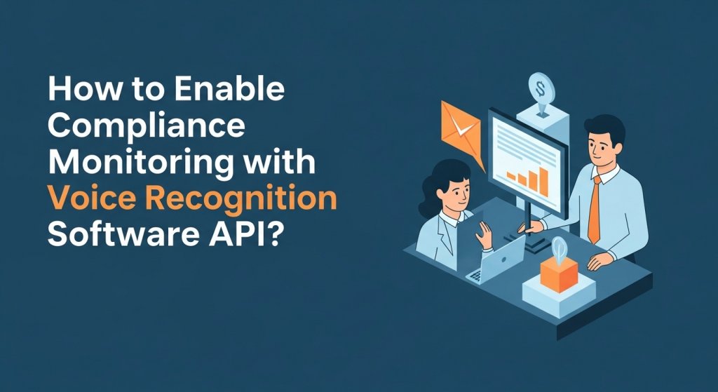 How to Enable Compliance Monitoring with Voice Recognition Software API