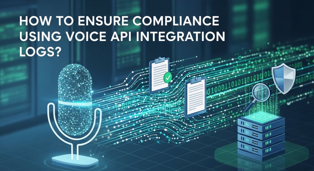 How to Ensure Compliance Using Voice API Integration Logs?