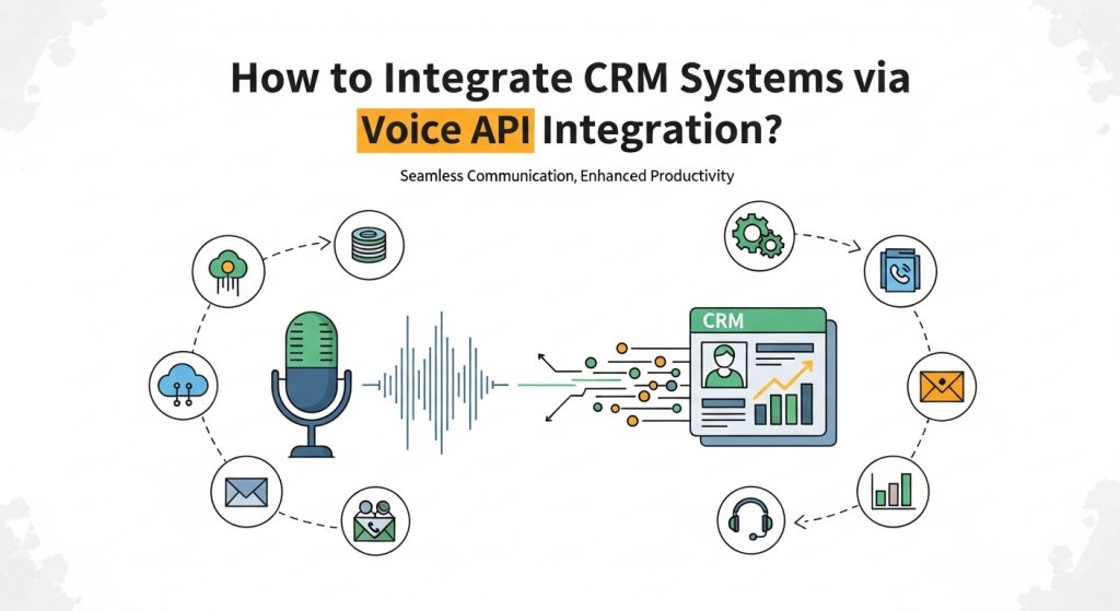 How to Integrate CRM Systems via Voice API Integration?