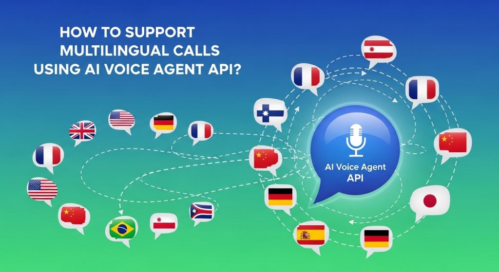 How to Support Multilingual Calls Using AI Voice Agent API?