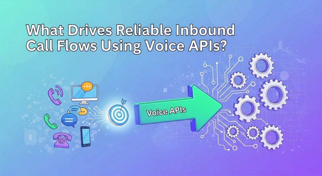 What Drives Reliable Inbound Call Flows Using Voice APIs?