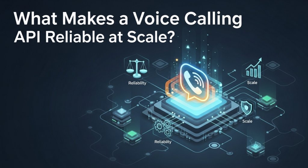 What Makes a Voice Calling API Reliable at Scale?