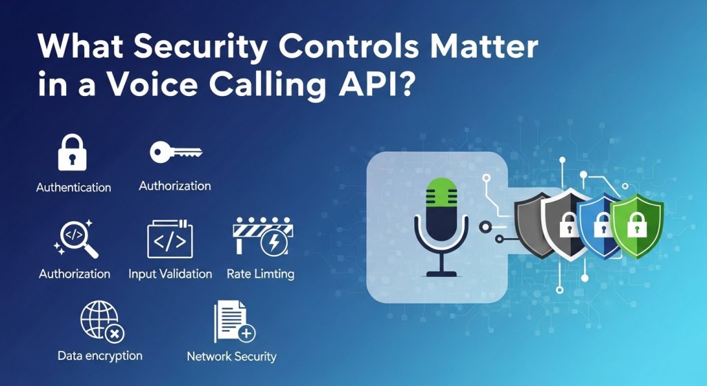 What Security Controls Matter in a Voice Calling API?